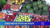 Sebze ve Meyve Fiyatları  Ucuzladı