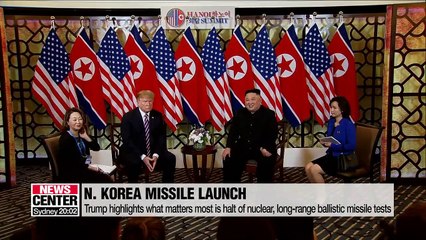 Trump, Abe show different views on N. Korea's short range missile launch