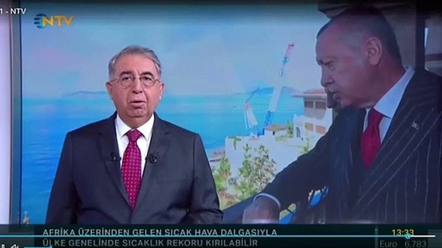 NTV sunucusu Haksever’den canlı yayın kazası
