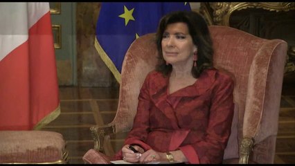 Report TV -Ruçi në Itali: Shqipëria mbështet dialogun Kosovë-Serbi