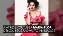 Atriz e youtuber Maria Flor posa com camisola transparente e leva fãs à loucura