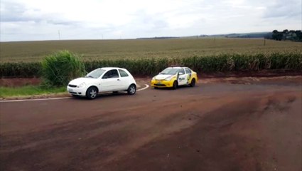 Veículo roubado é recuperado pela PM na BR-277