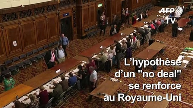 Européennes: large victoire du Parti du Brexit au Royaume-Uni