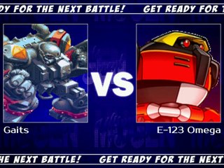 Gaits vs. E-123 Omega