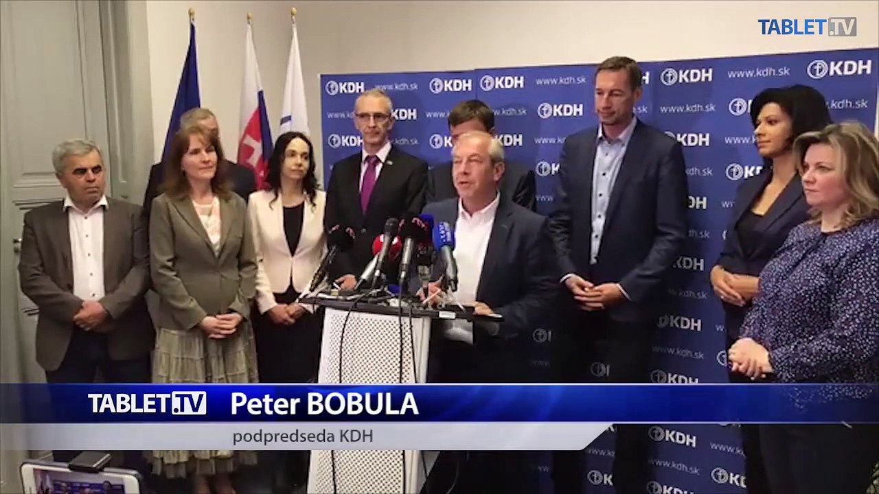 ZÁZNAM: TK Kresťanskodemokratického hnutia
