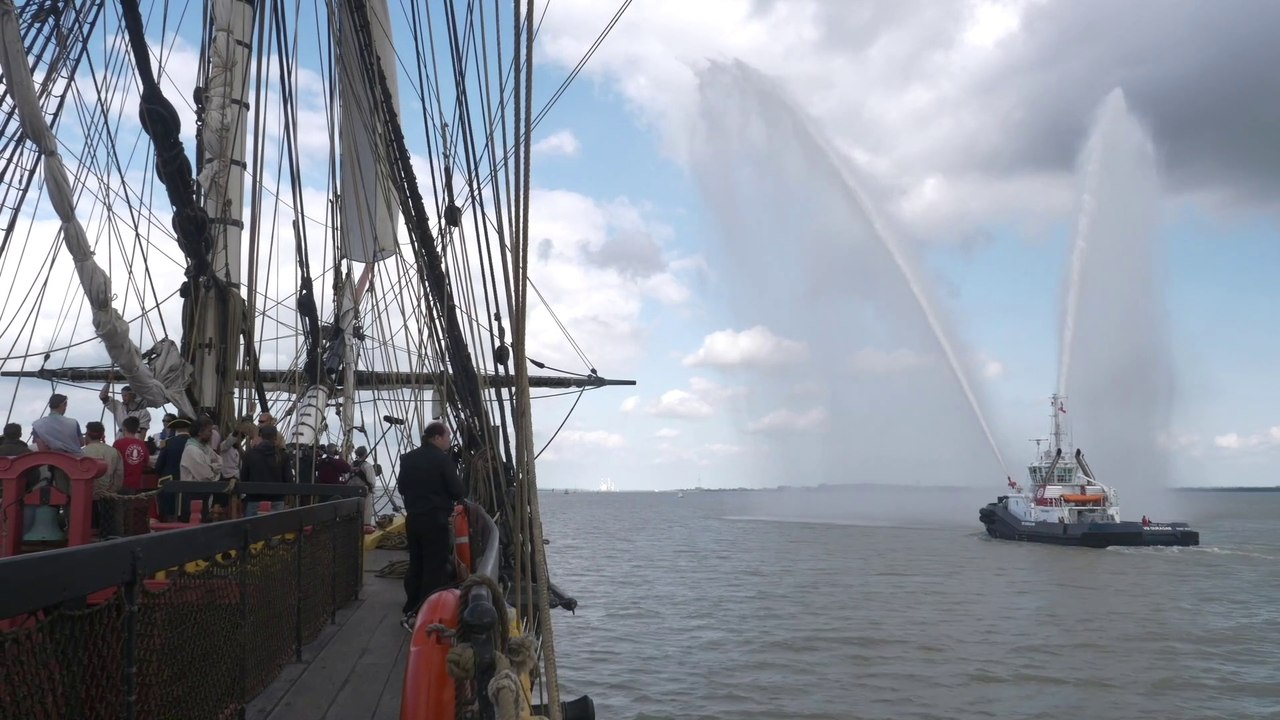 Saint-Nazaire  |  L'Hermione et La loire  |  Télé La Baule