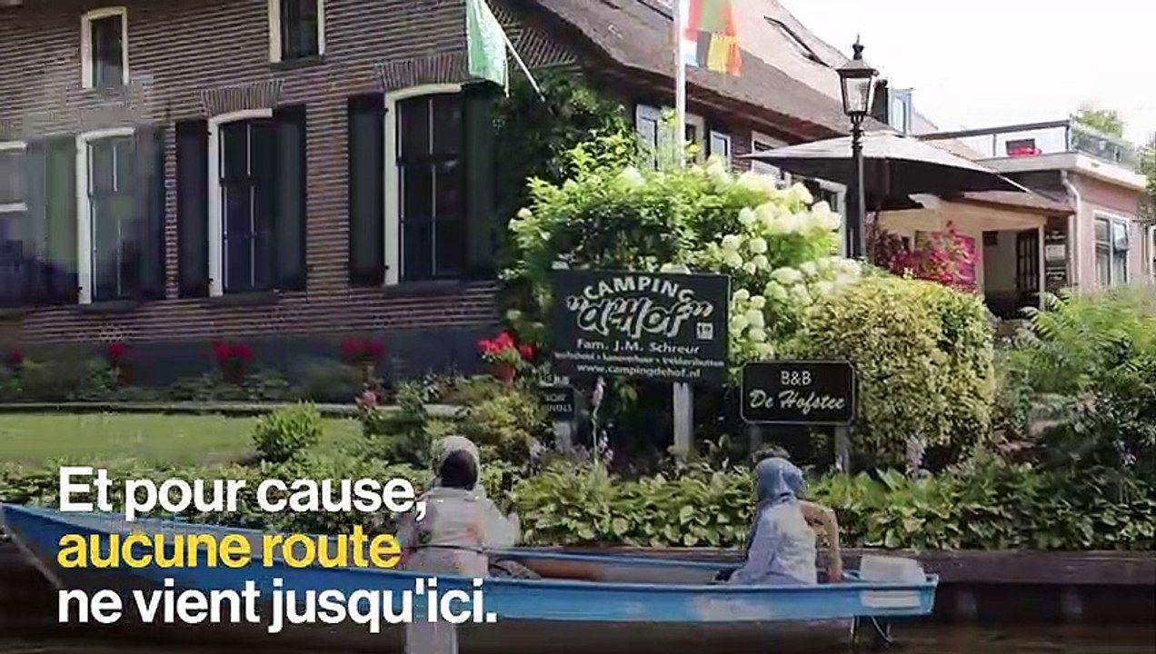 Ce village des Pays-Bas ne comporte aucune route