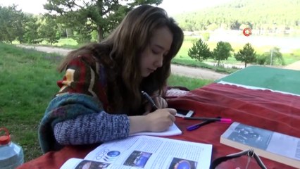 Gölcük yaylasında eğitim motivasyonu