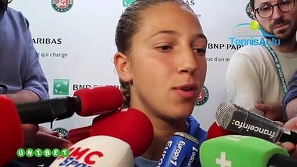 Roland-Garros 2019 - Diane Parry a gagné son 1er match en Grand Chelem chez elle à Roland-Garros