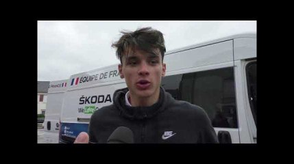 Trophée Centre Morbihan : la réaction d'Antonin Corvaisier (Équipe de France)