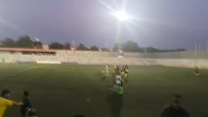 Polémica actuación policial en una pelea de fútbol