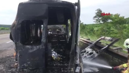 SİLİVRİ'DE YANAN AMBULANSTAKİ 3 AYLIK BEBEK ÖLDÜ