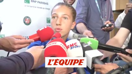 Parry «Assez incroyable» - Tennis - WTA - Roland-Garros