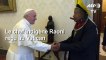 Le pape François reçoit le chef indien Raoni