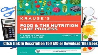 [Read] Krause's Food & the Nutrition Care Process  For Kindle