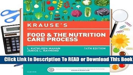 [Read] Krause's Food & the Nutrition Care Process  For Kindle