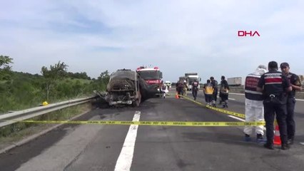 SİLİVRİ'DE YANAN AMBULANSTAKİ 3 AYLIK BEBEK ÖLDÜ