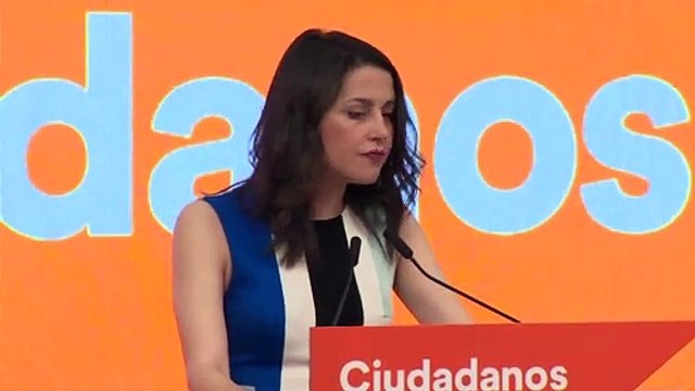 Arrimadas anuncia comité nacional de negociación de gobiernos