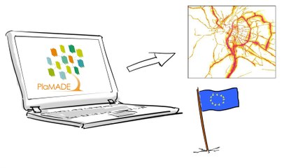 Teaser d'utilisation de PLAMADE, l'outil pour réaliser les cartes de bruit