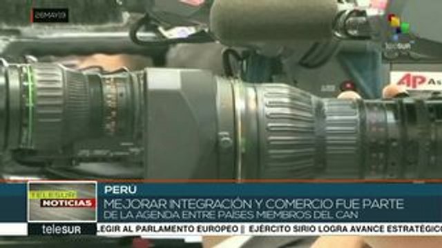 Asume Bolivia presidencia pro tempore de Comunidad Andina de Naciones