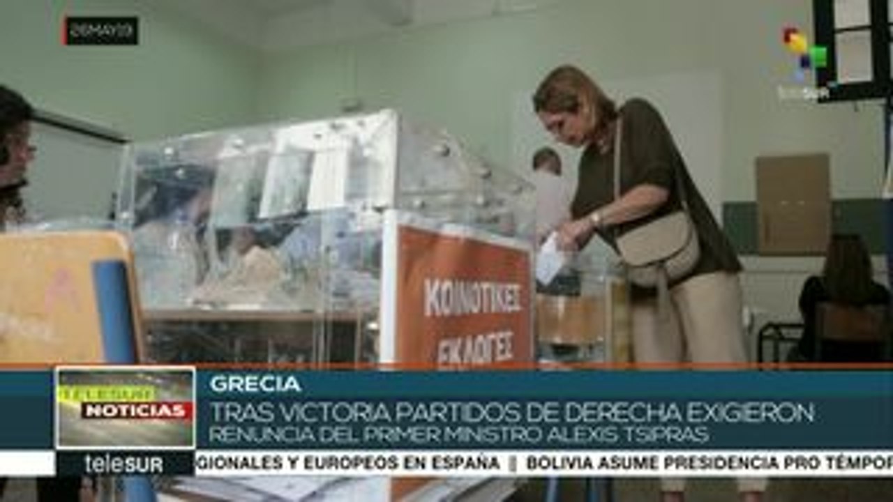 Grecia: Tsipras adelantará la elección tras perder ante la derecha