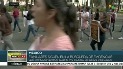 下载视频: México: Se cumplen 56 meses de la desaparición forzada de los 43