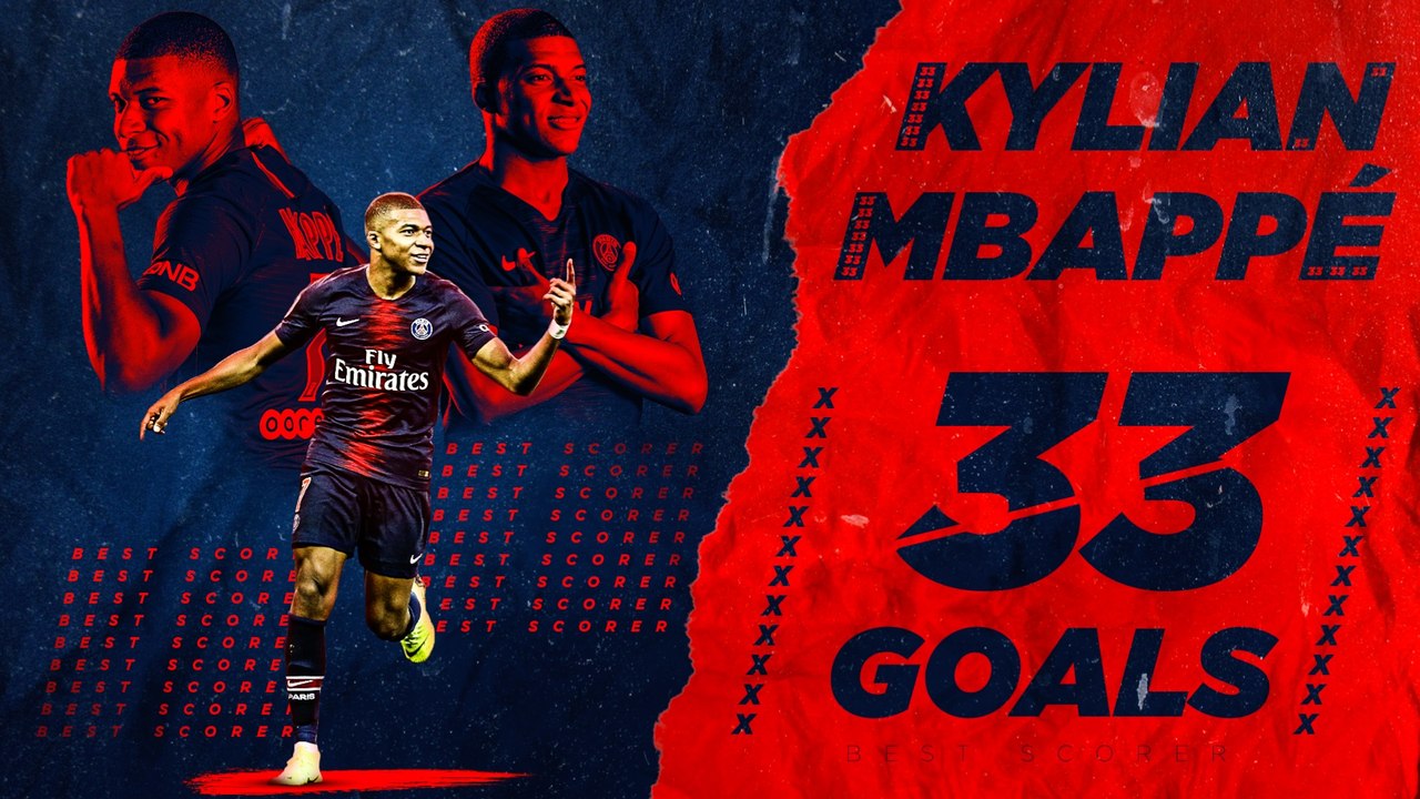 Kylian Mbappé meilleur buteur de la saison !