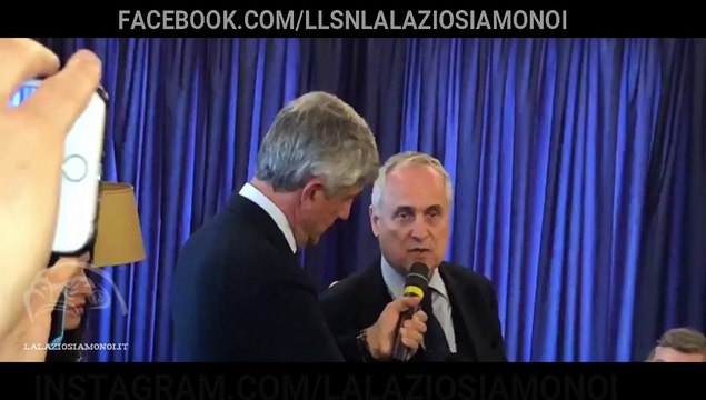 VIDEO - LOTITO RITIRA IL PREMIO USSI E PARLA DEL FUTURO DELLA LAZIO E DI INZAGHI - ASCOLTALO!