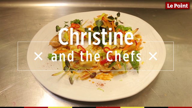 Christine and the Chefs #16: Langoustines, petit jus et légumes colorés