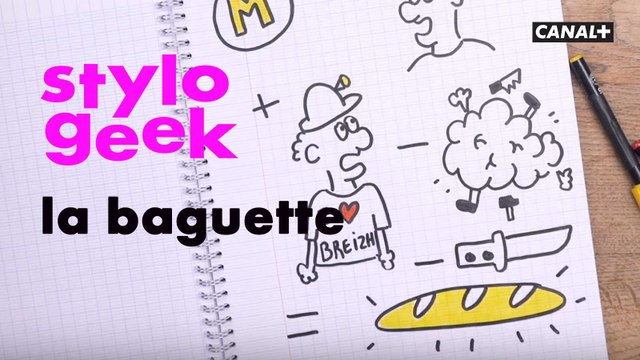 Pourquoi la baguette at-elle cette forme allongée ? La réponse avec le Stylo geek