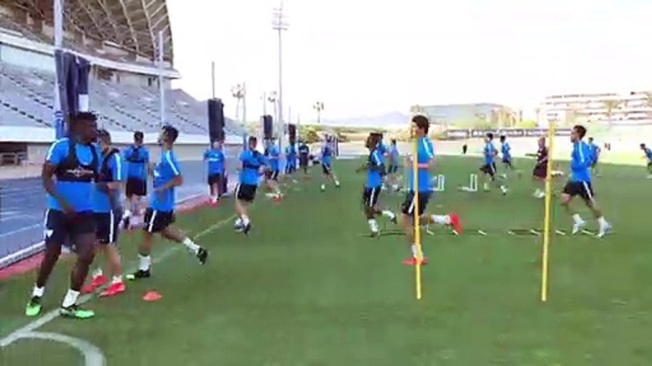 El Málaga Inicia los Entrenamientos para el Partido ante el Albacete