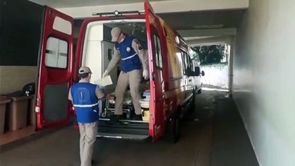Socorrida no Santa Felicidade, mulher é levada pelo Siate para UPA