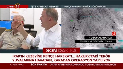 Irak'ın kuzeyine Pençe Harekatı