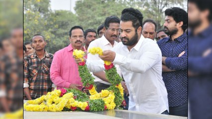 r. NTR Upset With Arrangements At NTR Ghat || Filmibeat Telugu