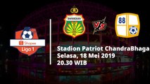 Jadwal Pertandingan Liga 1 2019, Bhayangkara FC Berhadapan dengan Barito Putera, Selasa (28/5)