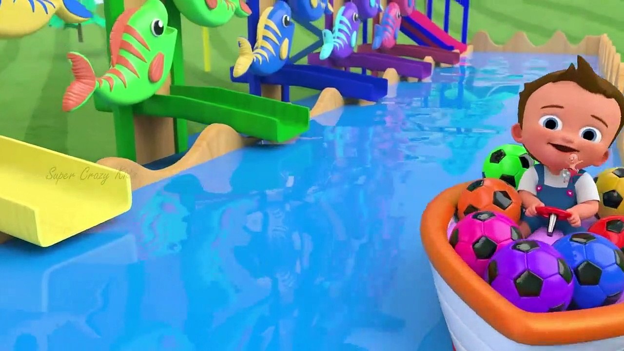 ABC Song for Children - Little Baby Boy & Girl Fun Learn Alphabets with Giant Wheel Toy 3D Kids Toys