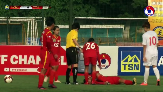 GIẢI BÓNG ĐÁ NỮ CÚP QUỐC GIA - CÚP LS 2019 | TPHCM II VS TNG THÁI NGUYÊN | VFF Channel