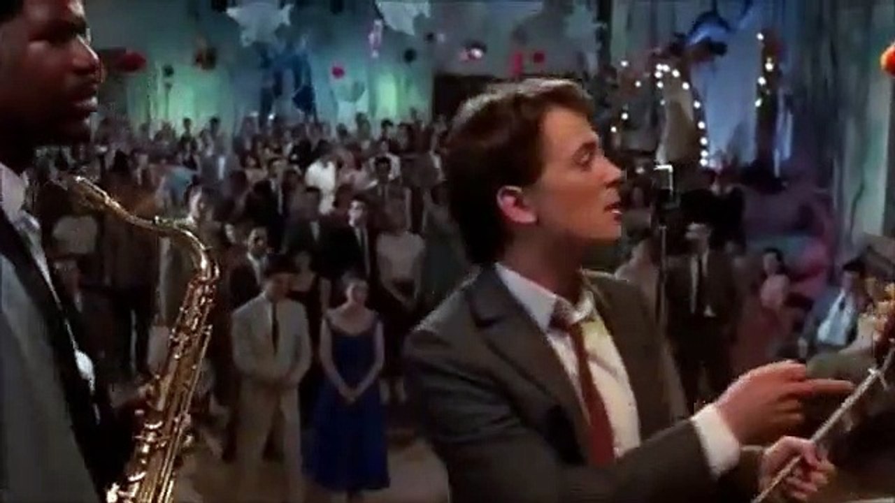 Scène solo de guitare Marty retour vers le futur