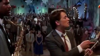 Scène solo de guitare Marty retour vers le futur