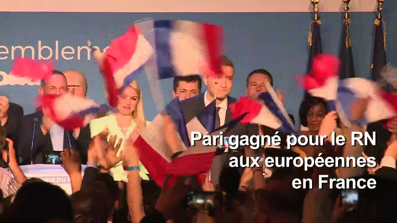 Européennes en France: le RN en tête, percée surprise des Verts