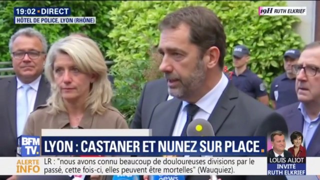 Christophe Castaner sur le colis piégé à Lyon: Depuis 72h les services se sont totalement engagés et ont mené une enquête difficile