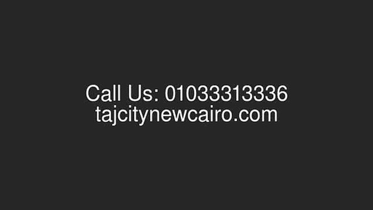 شقه للبيع في تاج سيتى مساحه 122 متر متكرر