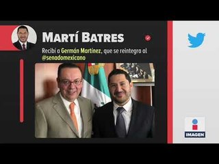 Germán Martínez regresó al Senado | Noticias con Ciro Gómez Leyva