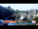 Tren arrolla a camión de transporte público en Edomex | Noticias con Ciro Gómez Leyva