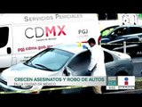 Crecen en 2019 asesinatos y robo de autos en la CDMX | Noticias con Francisco Zea