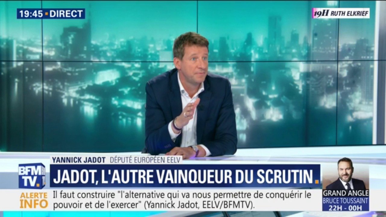Yannick Jadot (EELV): "À côté du pôle populiste-nationaliste et du pôle libéral doit se construire le pôle écologiste"