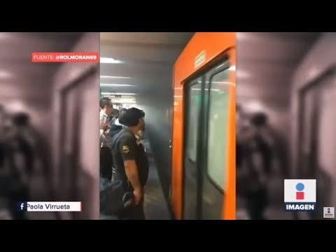 Desalojan estación Balderas por humareda | Noticias con Ciro Gómez Leyva