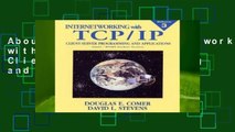 About For Books  Internetworking with TCP/IP, Vol. III: Client-Server Programming and