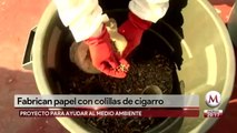Eco Filter, la empresa que fabrica papel con colillas de cigarro