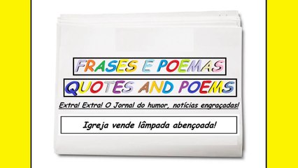 Notícias engraçadas: Igreja vende lâmpada abençoada! [Frases e Poemas]
